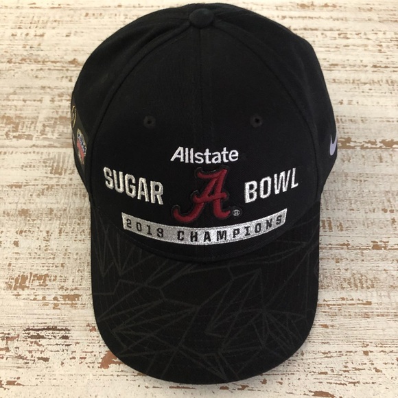Adjustable Black Alabama Hat 